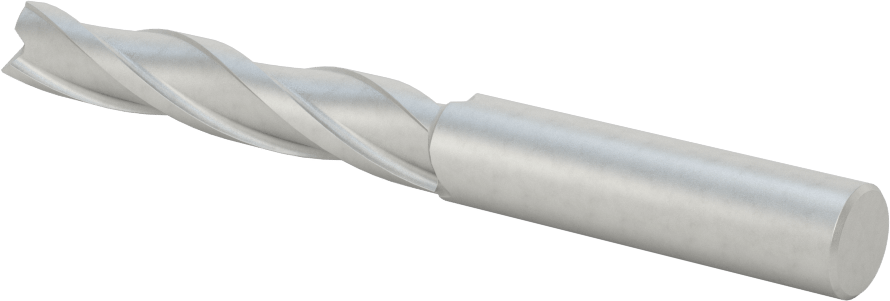 Kaplamasız Kobalt Çelik Konik Kare Uçlu Freze, 1/2 Derece Konik/Yan, 10 mm Freze Çapı, 110 mm Toplam Uzunluk