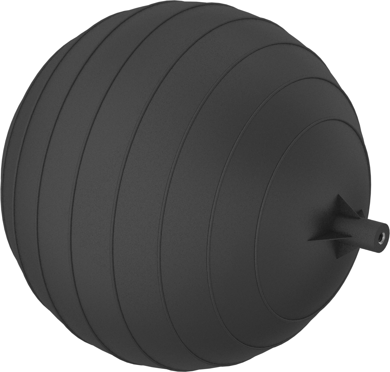 Kimyasallar için Polietilen Şamandıra, 8" Çap, 1/4"-20 UNC Dişi