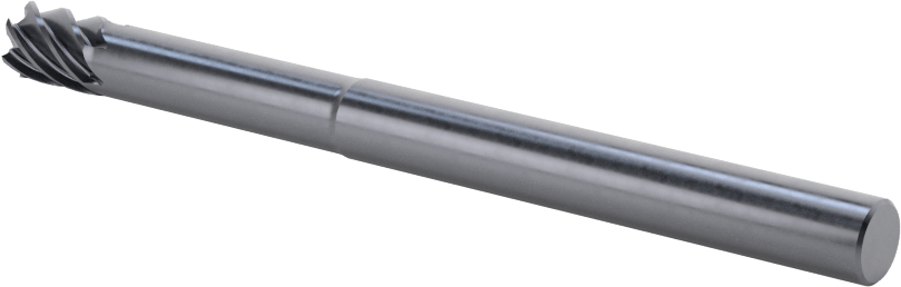 Uzun Uçlu Hızlı Kesim Karbür Kare Uçlu Freze, 6 Yivli, 6 mm Freze Çapı