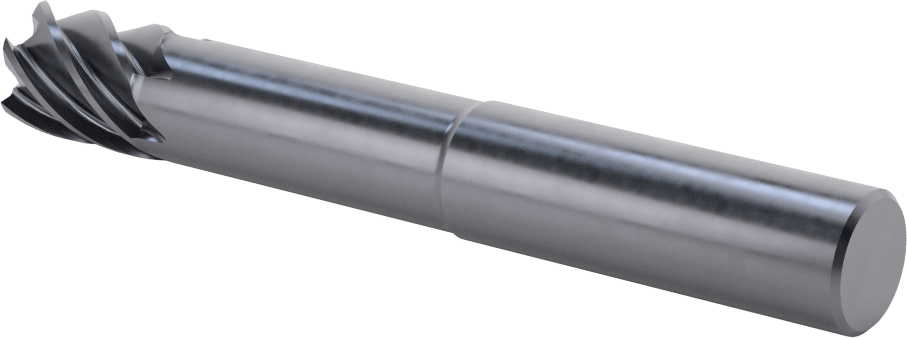 Uzun Uçlu Hızlı Kesim Karbür Kare Uçlu Freze, 6 Yivli, 16 mm Freze Çapı