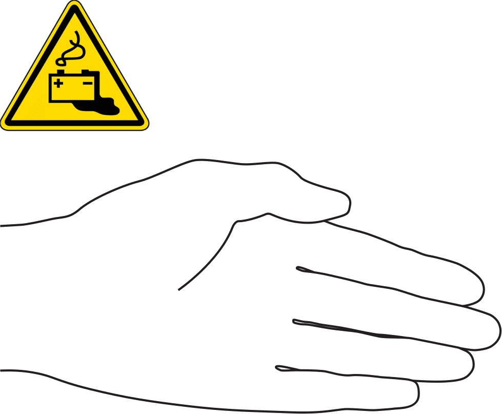 ISO Labels, Pil Şarjı Tehlike Sembolü