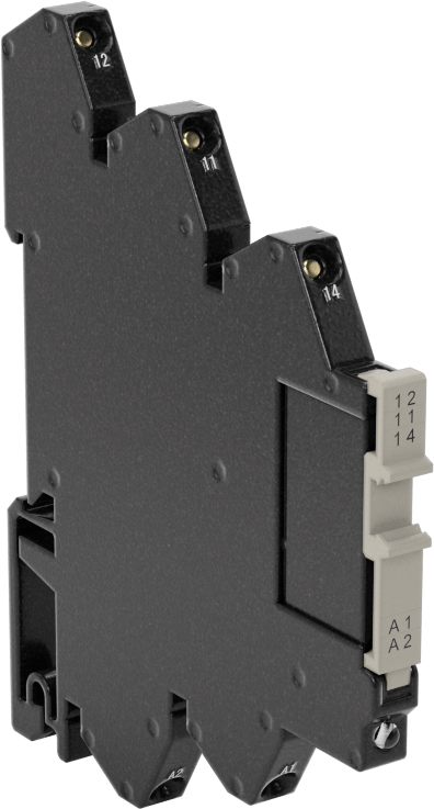 Tehlikeli Ortam Yaylı Kelepçe Terminali Rölesi, SPDT, 5 Terminal, 12 V AC/DC Giriş, 6A @ 240VAC/30VDC