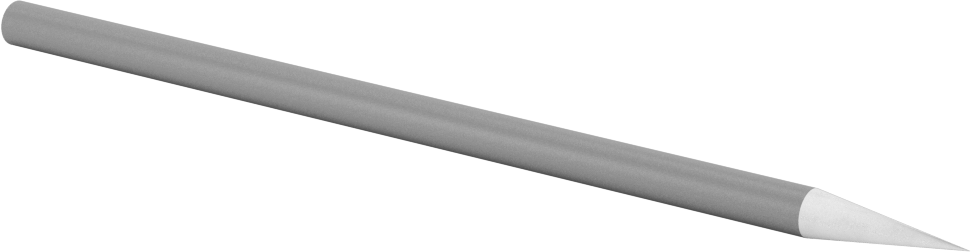 Uçlu Elmas Törpü, 6“ Uzunluk x 1/4” Genişlik, Orta