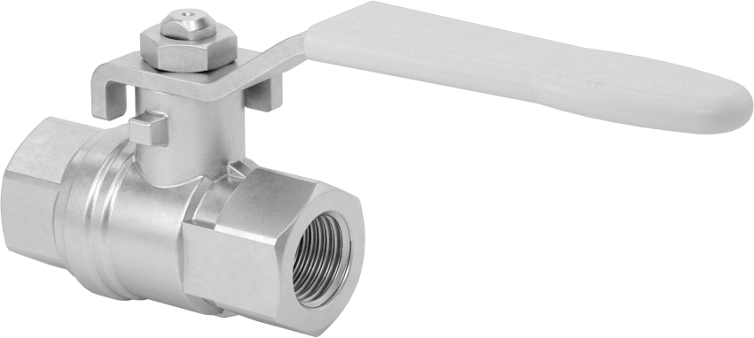 Nikel Kaplı Pirinç Gövde Açma/Kapama Vanası, Dişli Bağlantılar, 1/4" Boru