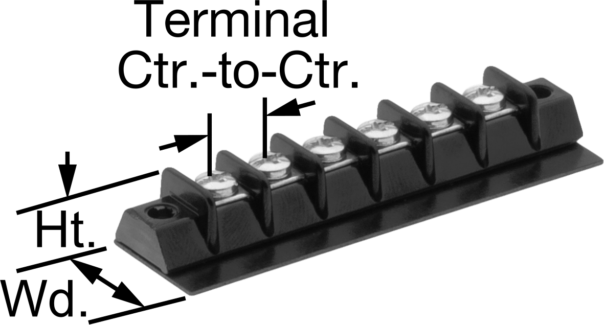 Yer Tasarrufu Sağlayan Terminal Bloğu, 150V AC/150V DC, 6 Devre