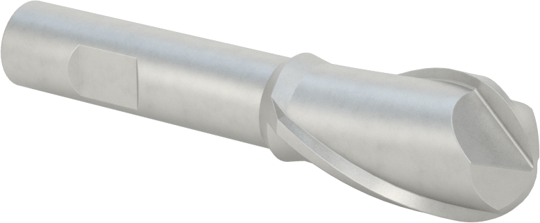 Kobalt Çelik Küresel Uçlu Freze, 2 Yivli, 3/4" Freze Çapı, 1-5/16" Kesme Uzunluğu