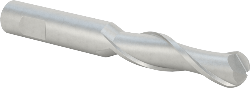 Kobalt Çelik Küresel Uçlu Freze, 2 Yivli, 1/2" Freze Çapı, 2" Kesme Uzunluğu