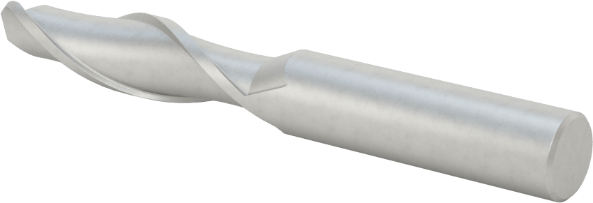 Kobalt Çelik Küresel Uçlu Freze, 2 Yivli, 1/2" Freze Çapı, 2" Kesme Uzunluğu
