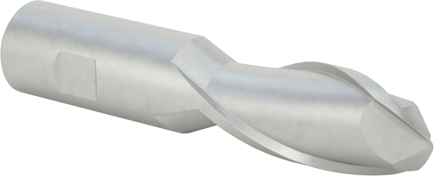 Kobalt Çelik Küresel Uçlu Freze, 2 Yivli, 7/8" Freze Çapı, 2" Kesme Uzunluğu