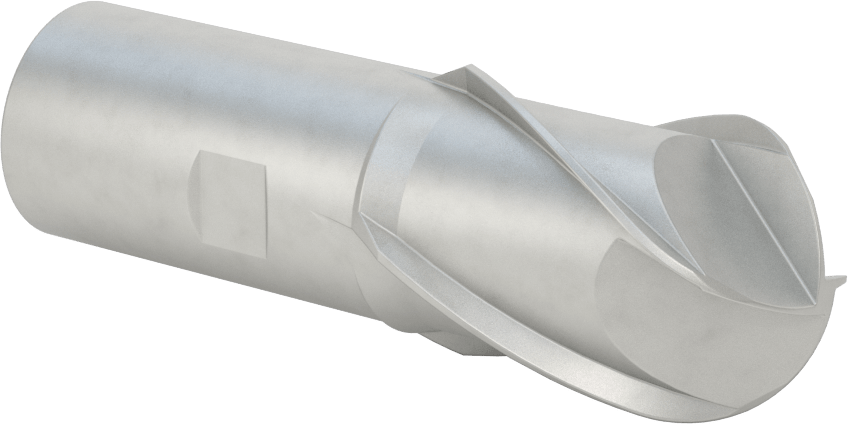 Kobalt Çelik Küresel Uçlu Freze, 4 Yivli, 1-1/2" Freze Çapı, 2" Kesme Uzunluğu
