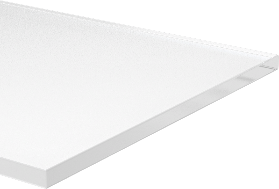 Şeffaf Statik Elektrik Giderici Polikarbonat, 12" x 24" x 1/2"