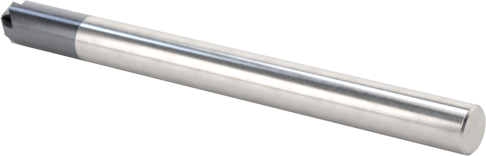 Hızlı Kesim Karbür Pah Kırma Uçlu Freze, TiAlN Kaplamalı, 90 Derece Kesim, 1/2" Freze Çapı, 6" Toplam Uzunluk
