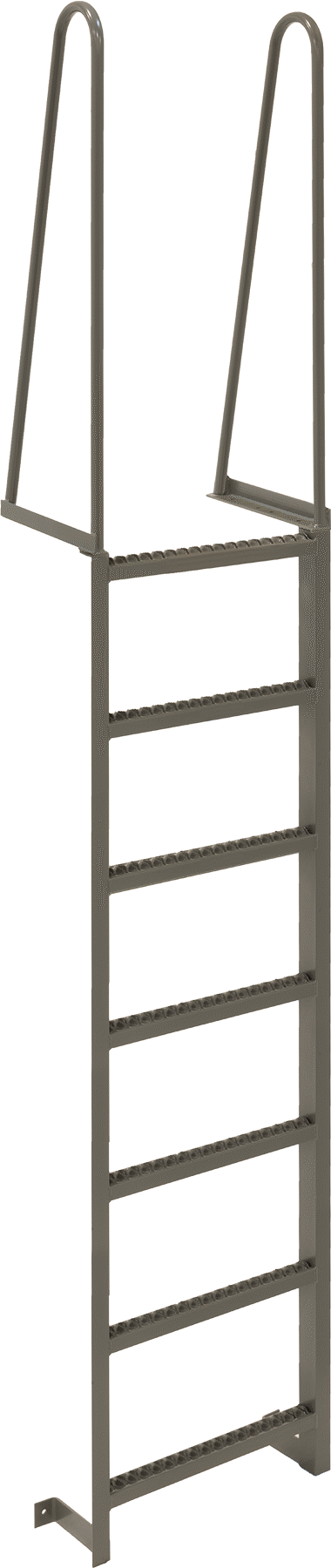 Üstten Montajlı Merdiven, 10 Fit Yükseklik x 28“ Genişlik x 16” Derinlik Toplam