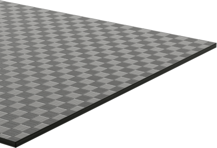 Karbon Fiber Çubuk, 2" x 24" x 1/32", Kareli Görünüm