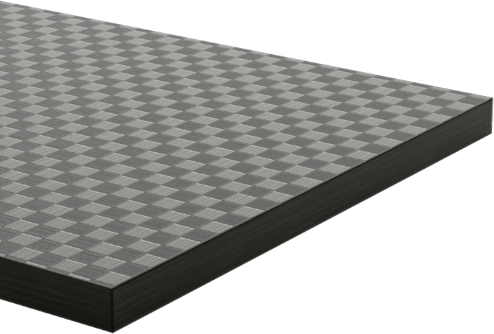 Karbon Fiber Çubuk, 2" x 24" x 1/8", Kareli Görünüm