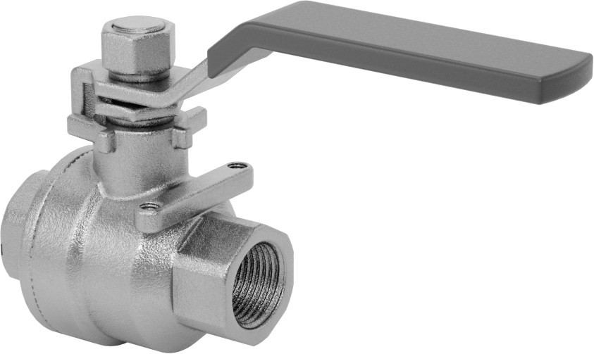 Yüksek Basınçlı Dişli Açma/Kapama Vanası, Kol Kollu, 3/8 NPT Dişi x 3/8 NPT Dişi, Tam Bağlantı