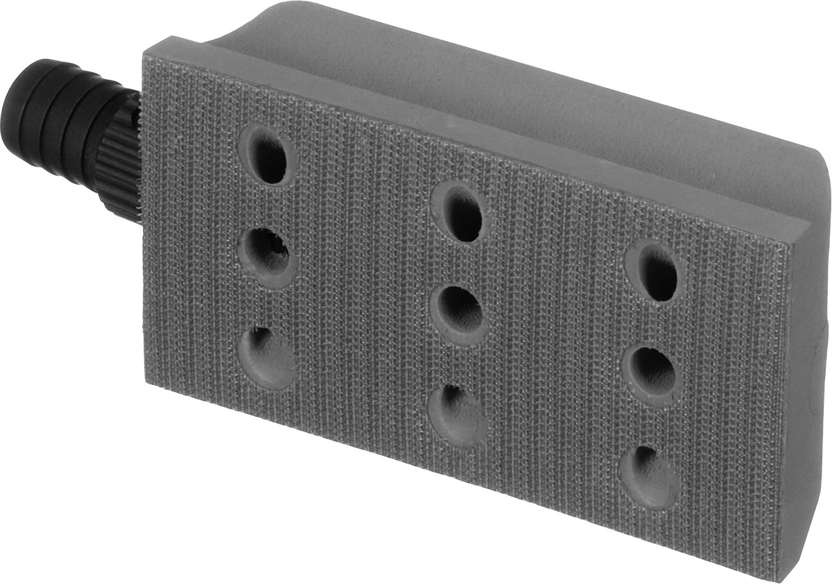 Toz Toplayıcı Levha Zımpara Bloğu, 2-3/4“ Genişlik x 5-1/4” Uzunlukta Levha için