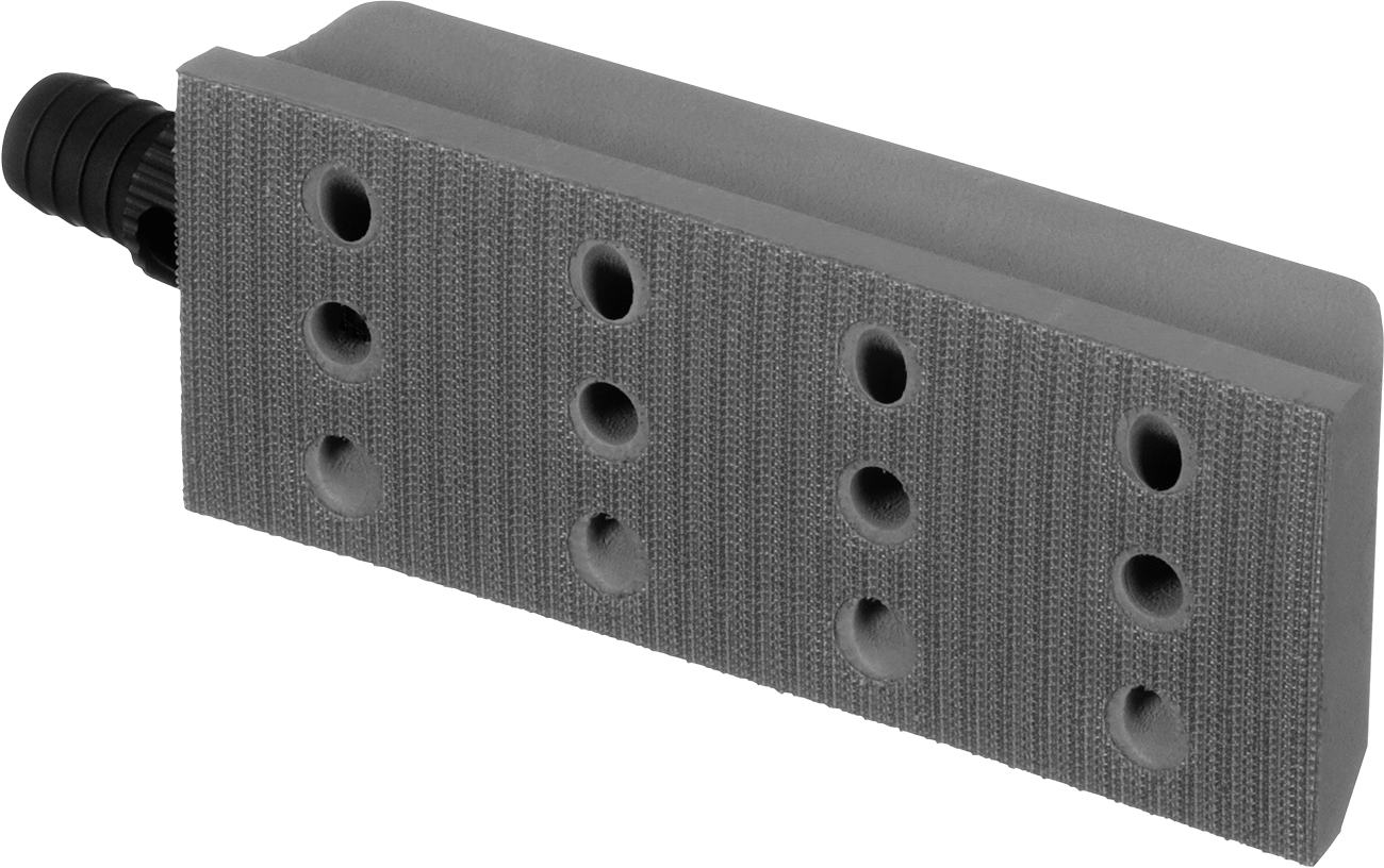 Toz Toplayıcı Levha Zımpara Bloğu, 2-3/4“ Genişlik x 7” Uzunlukta Levha için