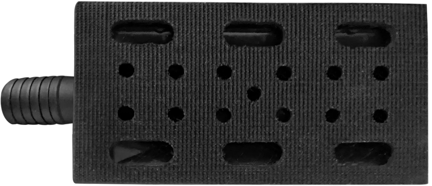 Toz Toplayıcı Levha Zımpara Bloğu, Köpük Tutamaklı, 2-3/4" Genişlik x, 5" Uzun Levha