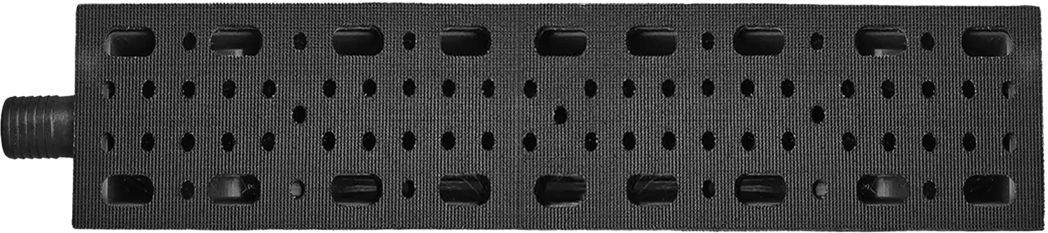 Toz Toplayıcı Levha Zımpara Bloğu, Kulp ile, 2-3/4" Genişlik x, 15-1/2" Uzunluk