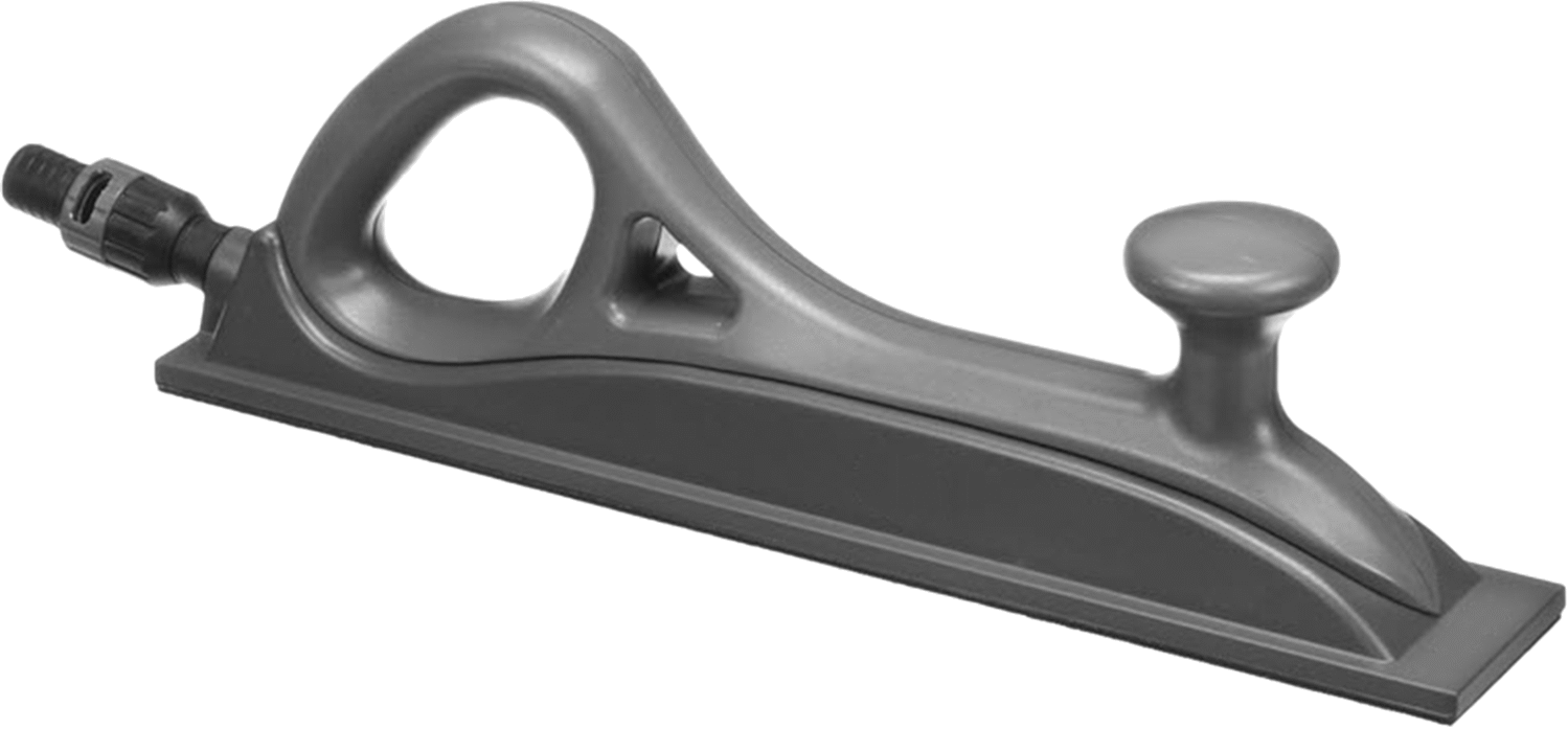 Toz Toplayıcı Levha Zımpara Bloğu, Kulp ile, 2-3/4" Genişlik x, 15-1/2" Uzunluk