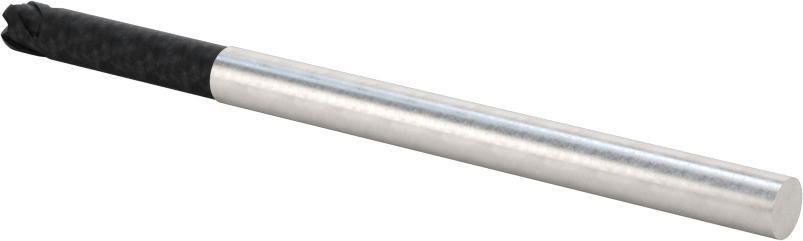Karbür Yuvarlak Kenarlı Kare Uçlu Freze, Karbon Fiber için, Fiberglas ve Grafit, 3/16" Çap