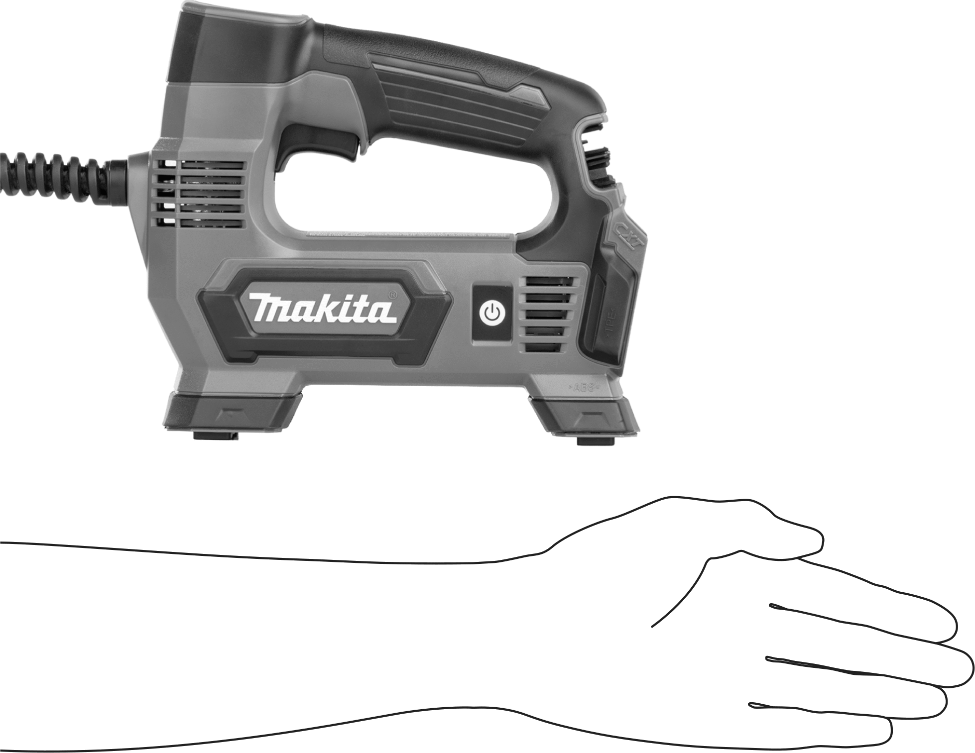 Pille Çalışan Hava Pompası, Makita Mp100Dz