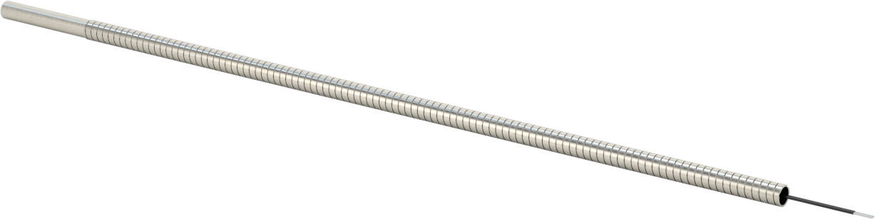 Zırhlı Tel Kaplamalı Ekleme Isıtıcısı, 1/4" Delik için, 120V AC, 1-1/2" Uzunlukta Isıtma Elemanı, 150W