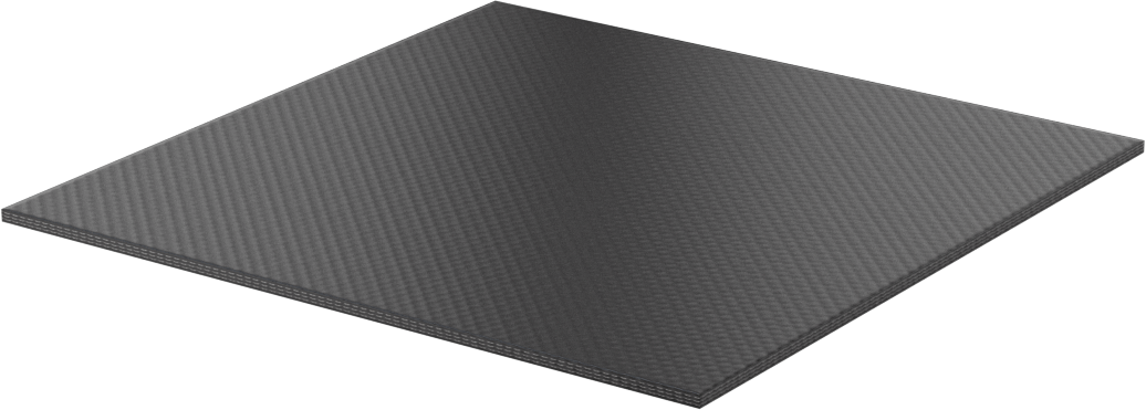 Yüksek Mukavemetli Kumaş Takviyeli EPDM Kauçuk Levha, 6" x 6", 3/32" Kalınlık