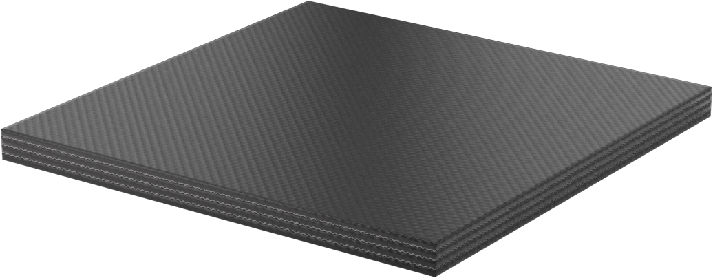 Yüksek Mukavemetli Kumaş Takviyeli EPDM Kauçuk Levha, 6" x 6", 3/8" Kalınlık