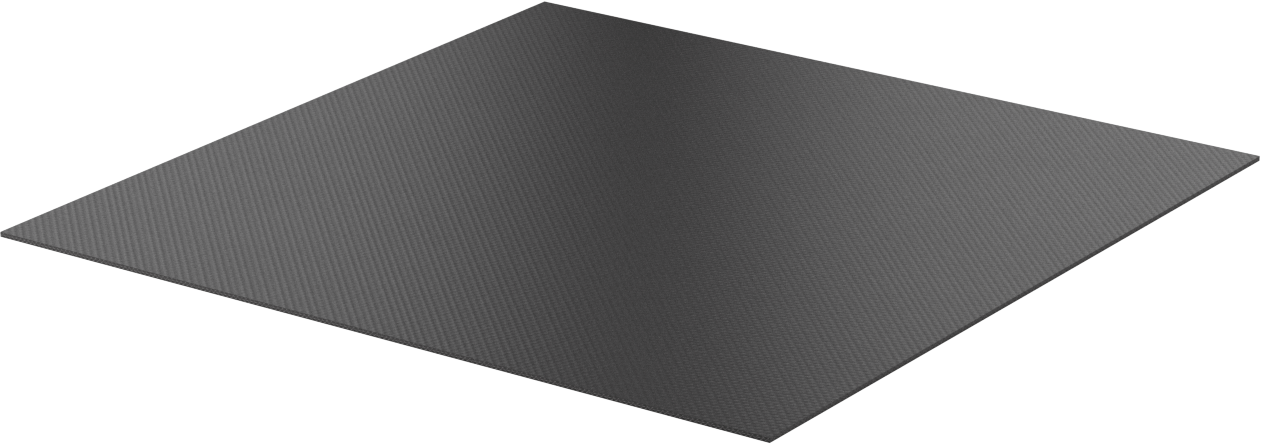 Yüksek Mukavemetli Kumaş Takviyeli EPDM Kauçuk Levha, 12" x 12", 1/16" Kalınlık