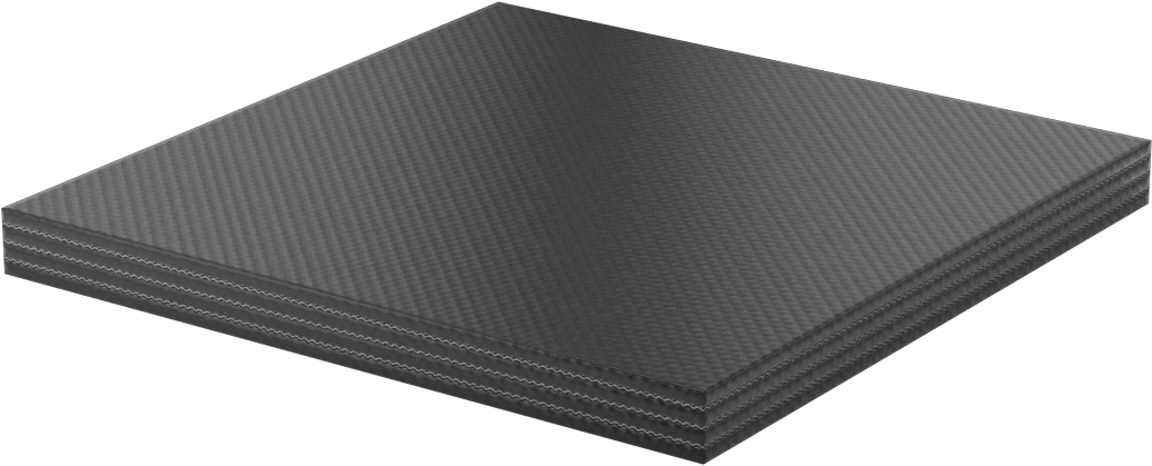 Yüksek Mukavemetli Kumaş Takviyeli EPDM Kauçuk Levha, Arka Yüzü Yapışkanlı, 6" x 6", 1/2" Kalınlık