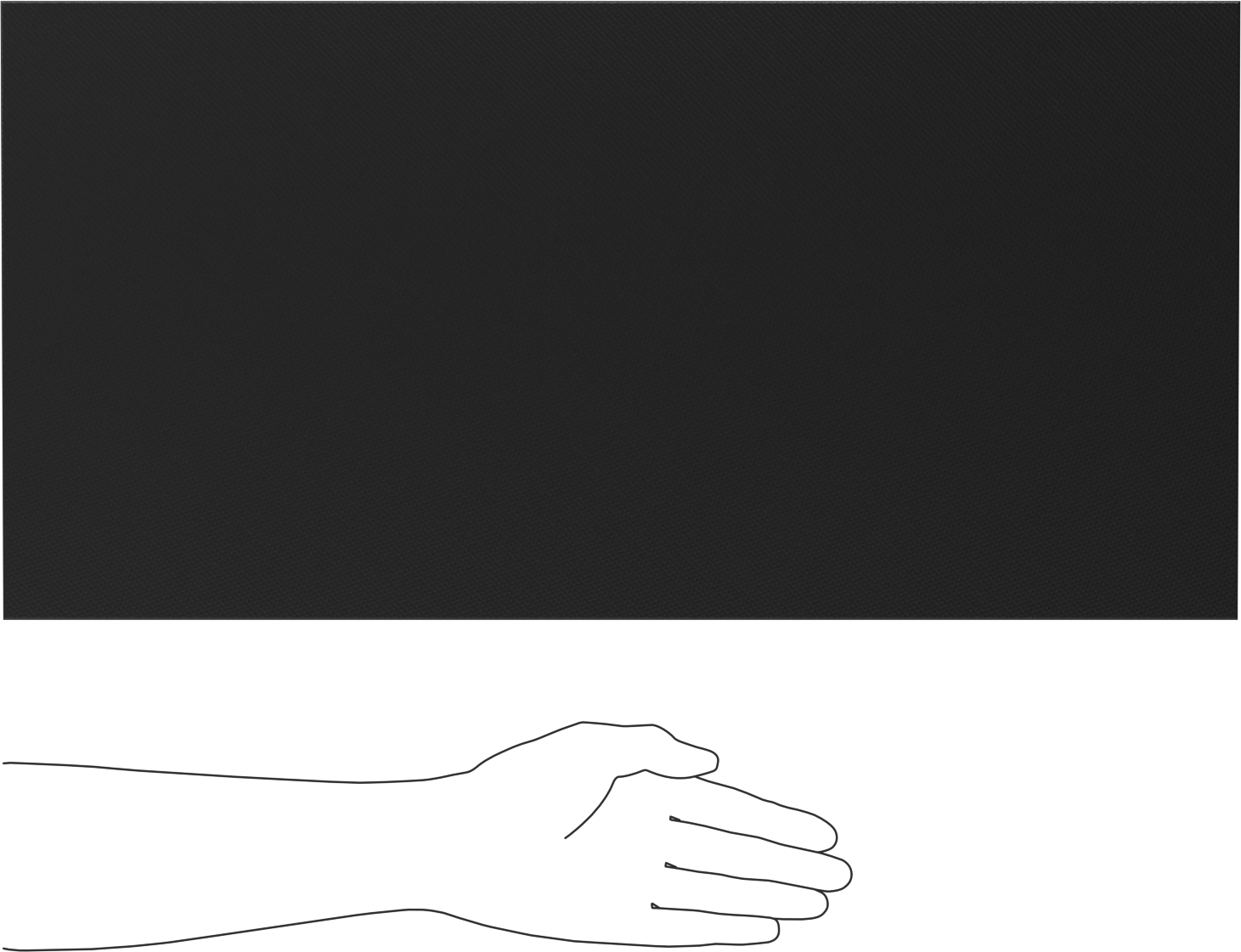 Yüksek Mukavemetli Kumaş Takviyeli EPDM Kauçuk Levha, Arka Yüzü Yapışkanlı, 12" x 24", 1/2" Kalınlık