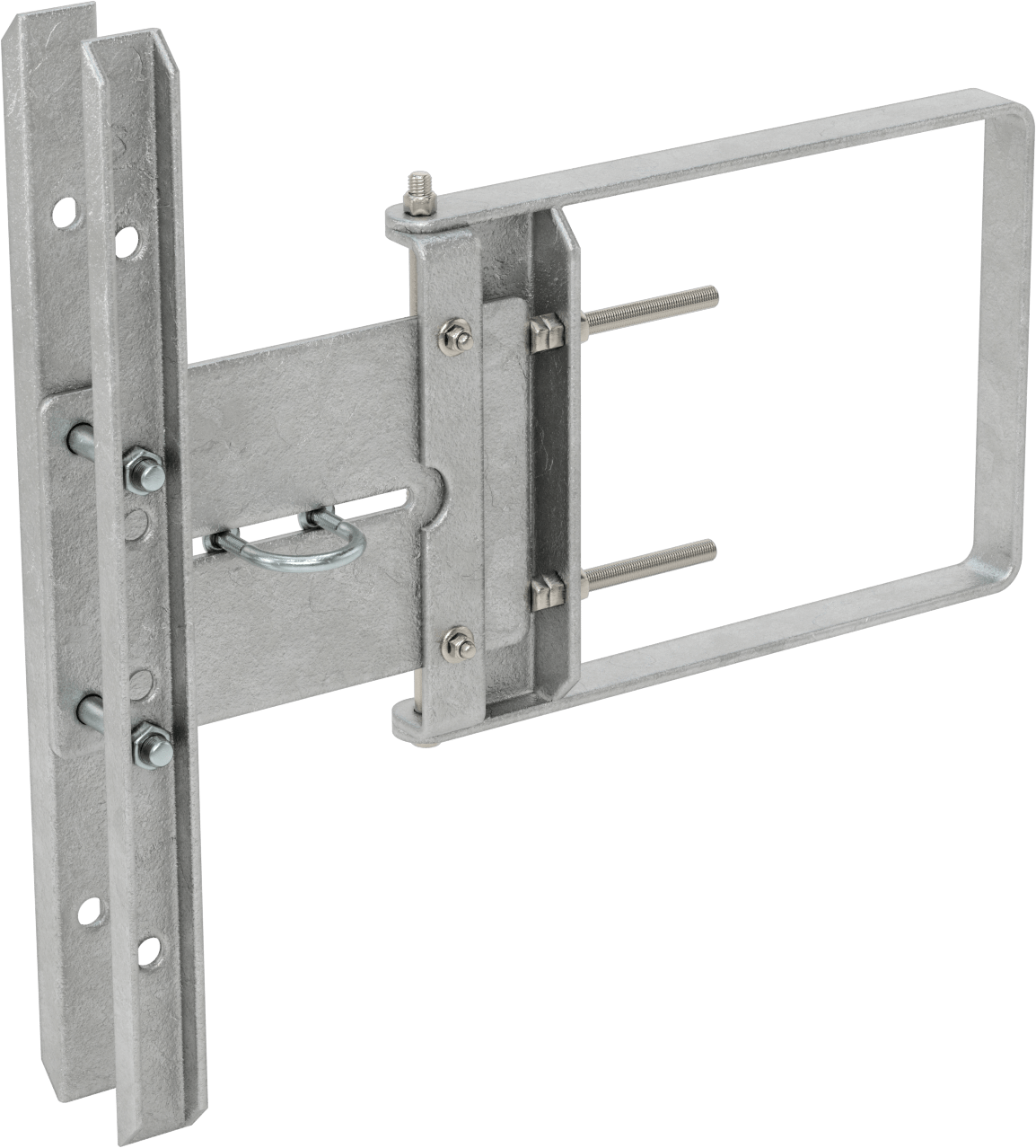 Güvenlik Kapısı, Galvanizli Çelik, 17“ ila 18-1/2” Açıklık için