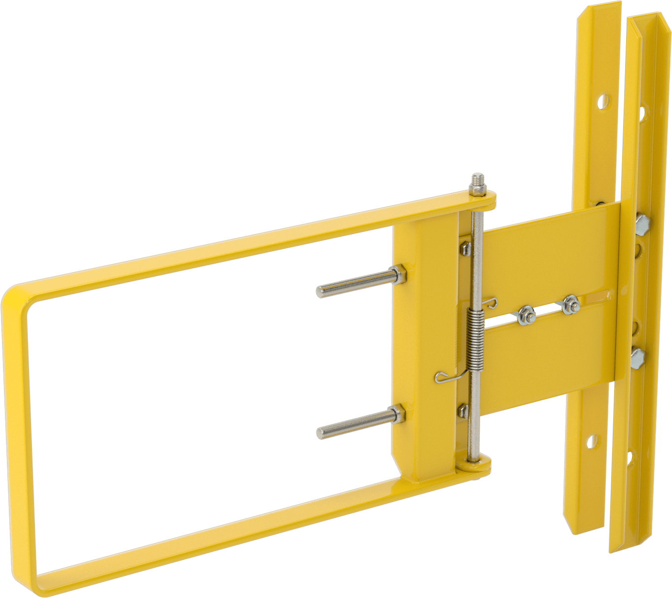 Güvenlik Kapısı, Sarı Toz Boyalı Çelik, 22“ ila 24-1/2” Açıklık için