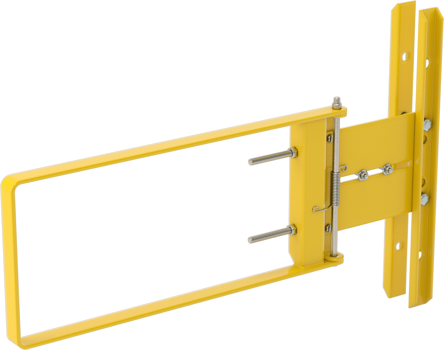 Güvenlik Kapısı, Sarı Toz Boyalı Çelik, 28“ ila 30-1/2” Açıklık için