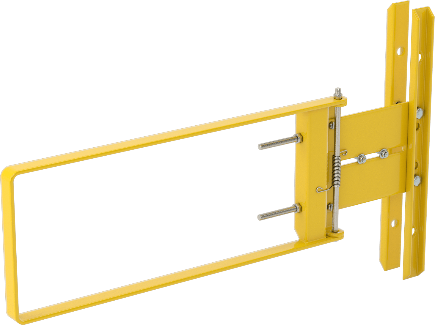 Güvenlik Kapısı, Sarı Toz Boyalı Çelik, 31“ ila 33-1/2” Açıklık için