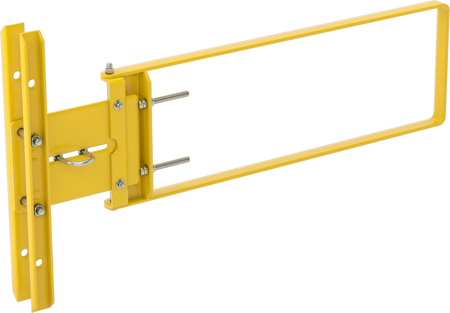 Güvenlik Kapısı, Sarı Toz Boyalı Çelik, 37“ ila 39-1/2” Açıklık için