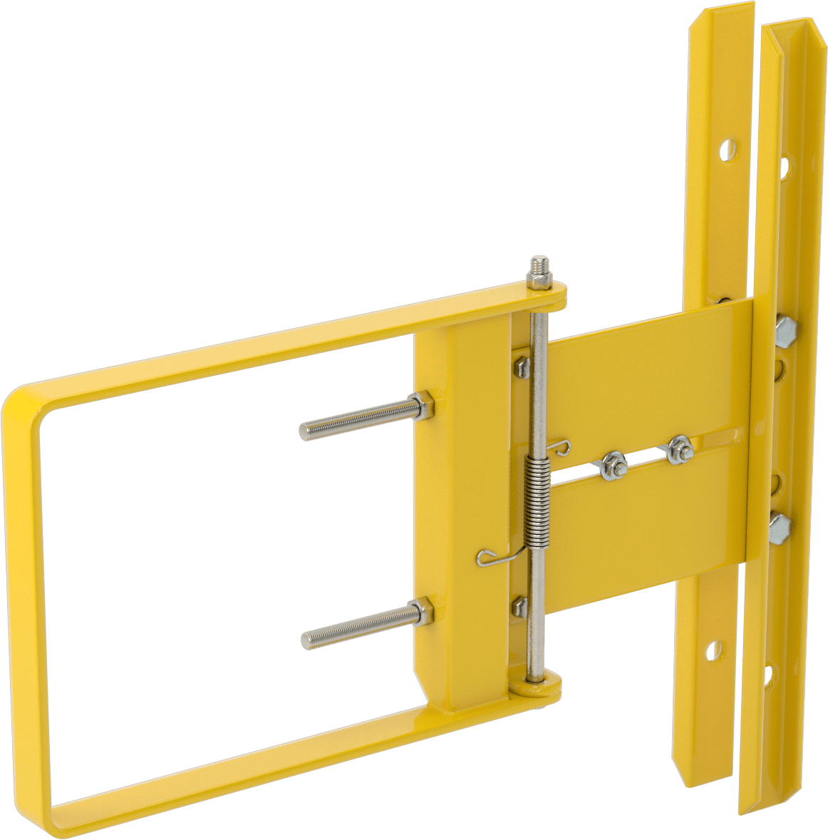 Güvenlik Kapısı, Sarı Toz Boyalı Çelik, 17“ ila 18-1/2” Açıklık için