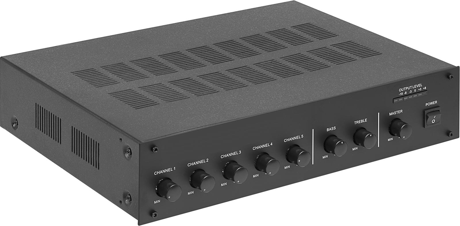 60 Watt Raf Montajlı Genel Seslendirme Sistemi Ses Amplifikatörü