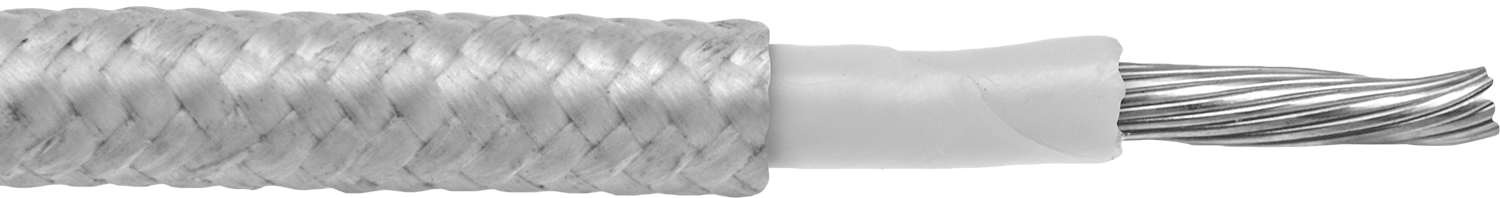 Yüksek Sıcaklık Örgülü Kurşun Tel, Silikon Kaplı Fiberglas Dış Yalıtım, 14 AWG