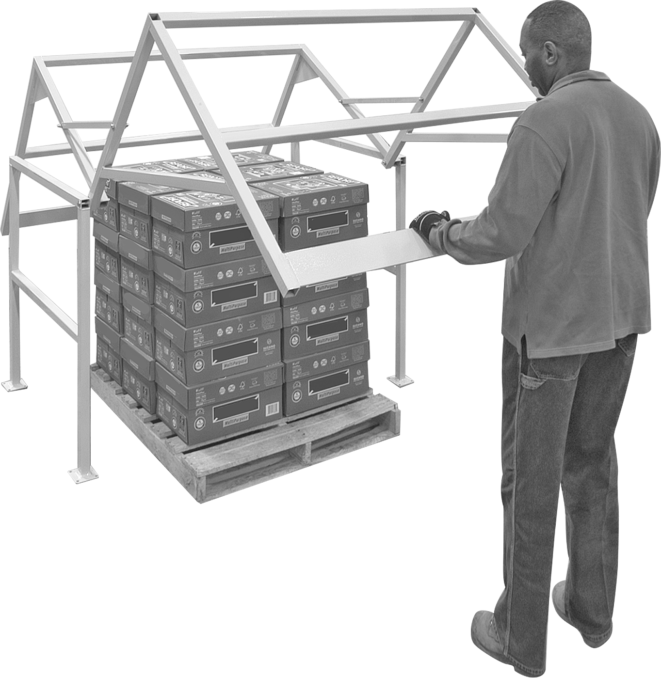 Pivoting from Loading to Unloading Position