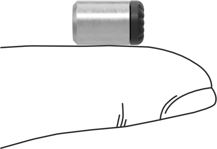 Yastıklı Katı Yüzeyli Tutucu, Durometer 60A, 5/16“ Çap x 1/2” Yükseklik