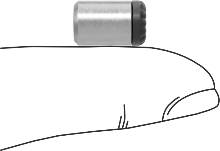 Yastıklı Katı Yüzeyli Tutucu, Durometre 80A, 5/16“ Çap x 1/2” Yükseklik
