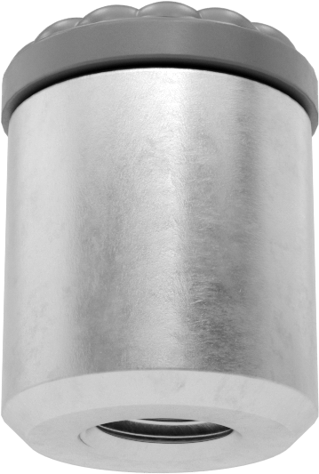 Yastıklı Katı Yüzeyli Tutucu, Durometre 80A, 3/8“ Çap x 1/2” Yükseklik