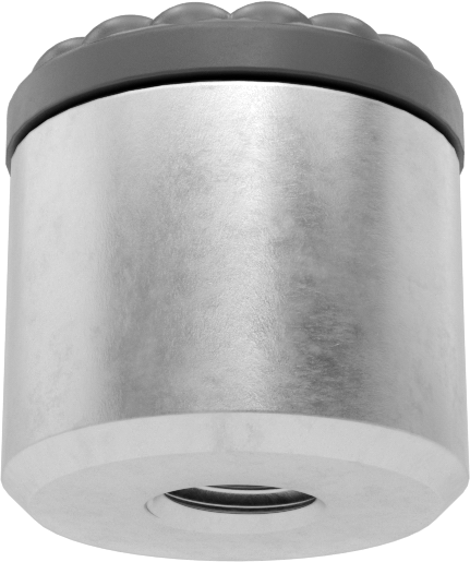 Yastıklı Katı Yüzeyli Tutucu, Durometer 60A, 1/2“ Çap x 1/2” Yükseklik