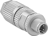 Mikro M12 Vidalı Ethernet Konektörleri