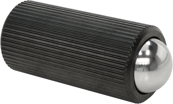 Presle Takılan Top Burunlu Yaylı Piston, Gömme Profil, 0,156" Burun Çapı, Çelik Gövde