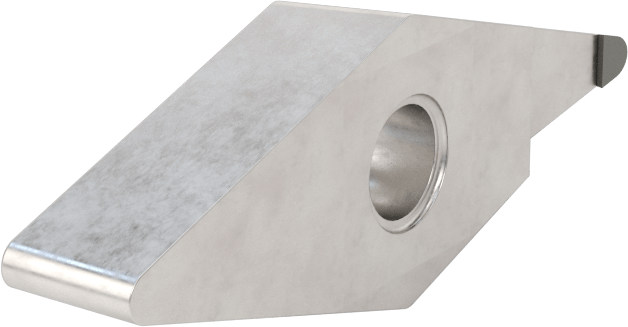 Metalsiz Malzemeler için PCD Uç, Kod Vnmm-332, 0,06" Kesme Kenarı Uzunluğu