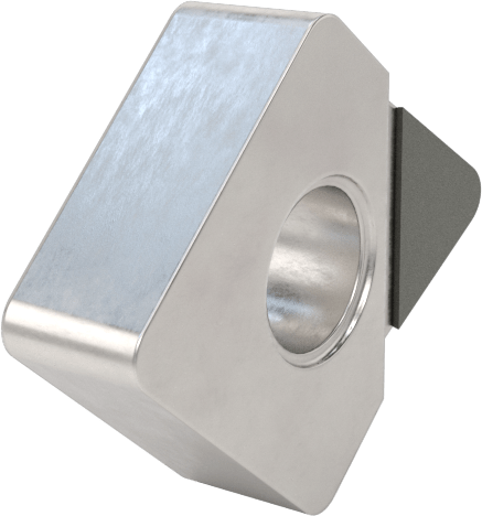 Metalsiz Malzemeler için PCD Uç, Ek Kod CNMM-433, 0,22" Kesme Kenarı Uzunluğu